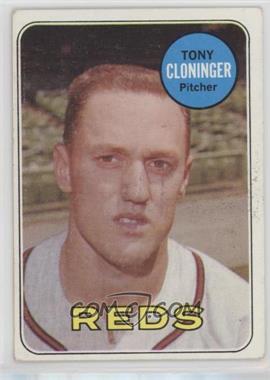 1969 Topps - [Base] #492 - Tony Cloninger