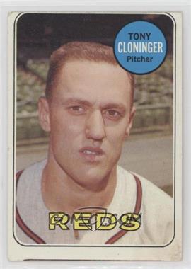 1969 Topps - [Base] #492 - Tony Cloninger