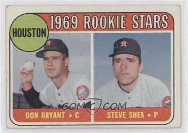1969 Topps - [Base] #499 - 1969 Rookie Stars - Don Bryant, Steve Shea
