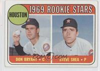 1969 Rookie Stars - Don Bryant, Steve Shea