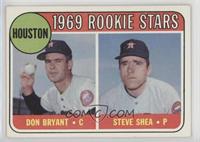 1969 Rookie Stars - Don Bryant, Steve Shea [Good to VG‑EX]