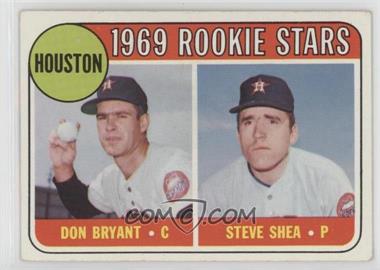 1969 Topps - [Base] #499 - 1969 Rookie Stars - Don Bryant, Steve Shea