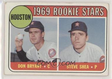 1969 Topps - [Base] #499 - 1969 Rookie Stars - Don Bryant, Steve Shea