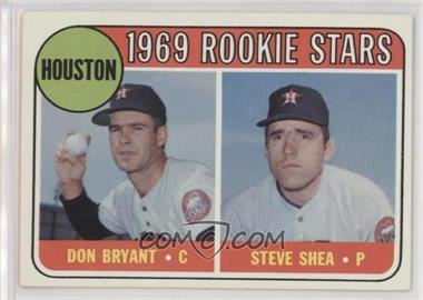 1969 Topps - [Base] #499 - 1969 Rookie Stars - Don Bryant, Steve Shea