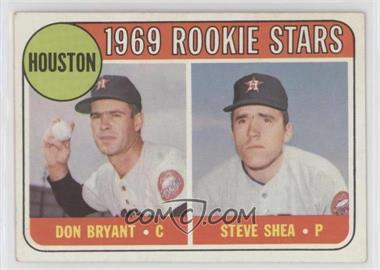 1969 Topps - [Base] #499 - 1969 Rookie Stars - Don Bryant, Steve Shea