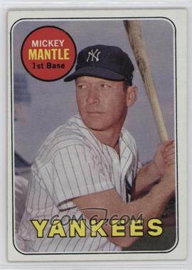 1969 Topps - [Base] #500.1 - Mickey Mantle (Last Name in Yellow)