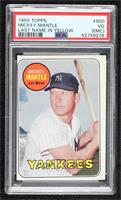 Mickey Mantle (Last Name in Yellow) [PSA 3 VG (MC)]