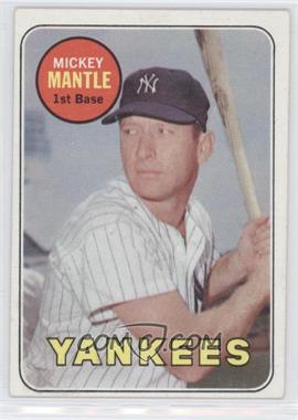 1969 Topps - [Base] #500.1 - Mickey Mantle (Last Name in Yellow)