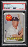 Mickey Mantle (Last Name in Yellow) [PSA 3 VG]