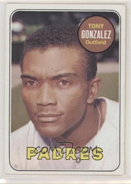 1969 Topps - [Base] #501.1 - Tony Gonzalez (Tony and Outfield in Yellow)