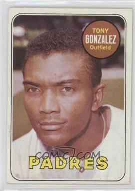 1969 Topps - [Base] #501.1 - Tony Gonzalez (Tony and Outfield in Yellow) [Good to VG‑EX]