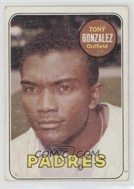 1969 Topps - [Base] #501.1 - Tony Gonzalez (Tony and Outfield in Yellow) [Good to VG‑EX]