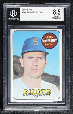 1969 Topps - [Base] #534 - High # - Jerry McNertney [BGS 8.5 NM‑MT+]