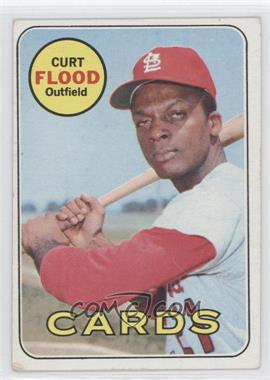 1969 Topps - [Base] #540 - High # - Curt Flood