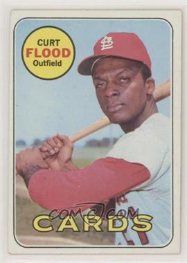 1969 Topps - [Base] #540 - High # - Curt Flood [Good to VG‑EX]