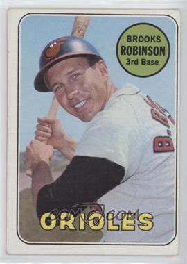 1969 Topps - [Base] #550 - High # - Brooks Robinson