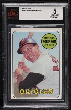 1969 Topps - [Base] #550 - High # - Brooks Robinson [BVG 5 EXCELLENT]