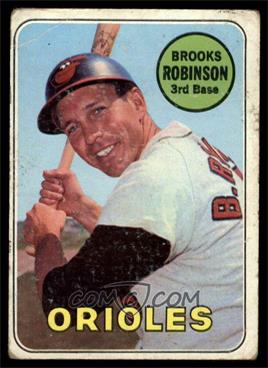 1969 Topps - [Base] #550 - High # - Brooks Robinson [GOOD]