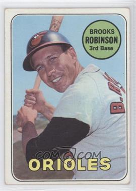1969 Topps - [Base] #550 - High # - Brooks Robinson