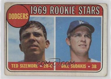 1969 Topps - [Base] #552 - High # - Ted Sizemore, Bill Sudakis [Good to VG‑EX]