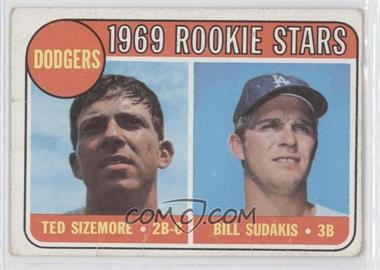 1969 Topps - [Base] #552 - High # - Ted Sizemore, Bill Sudakis [Good to VG‑EX]