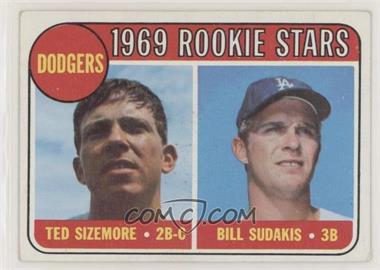 1969 Topps - [Base] #552 - High # - Ted Sizemore, Bill Sudakis