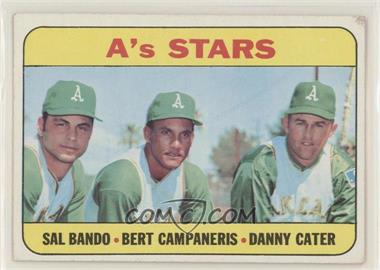 1969 Topps - [Base] #556 - High # - A's Stars (Sal Bando, Bert Campaneris, Danny Cater)