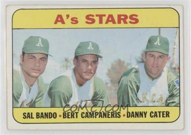 1969 Topps - [Base] #556 - High # - A's Stars (Sal Bando, Bert Campaneris, Danny Cater)