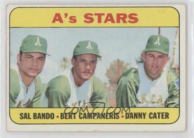 1969 Topps - [Base] #556 - High # - A's Stars (Sal Bando, Bert Campaneris, Danny Cater)