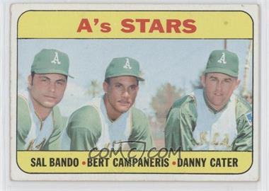 1969 Topps - [Base] #556 - High # - A's Stars (Sal Bando, Bert Campaneris, Danny Cater)