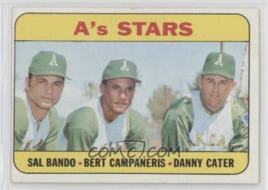 1969 Topps - [Base] #556 - High # - A's Stars (Sal Bando, Bert Campaneris, Danny Cater)