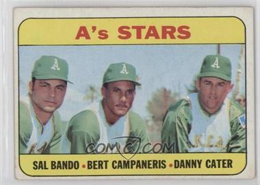 1969 Topps - [Base] #556 - High # - A's Stars (Sal Bando, Bert Campaneris, Danny Cater)