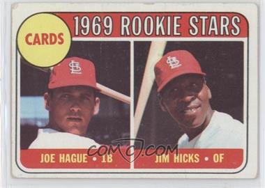 1969 Topps - [Base] #559 - High # - Joe Hague, Jim Hicks