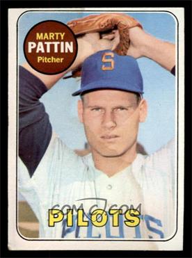 1969 Topps - [Base] #563 - High # - Marty Pattin [GOOD]