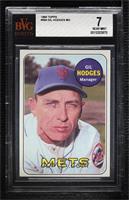 High # - Gil Hodges [BVG 7 NEAR MINT]