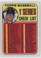 Checklist - Denny McLain (1st Series) [Good to VG‑EX]