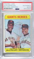 High # - Giants Heroes (Willie McCovey, Juan Marichal) [PSA/DNA Certified&…