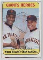 High # - Giants Heroes (Willie McCovey, Juan Marichal) [Good to VG…