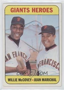 1969 Topps - [Base] #572 - High # - Giants Heroes (Willie McCovey, Juan Marichal)