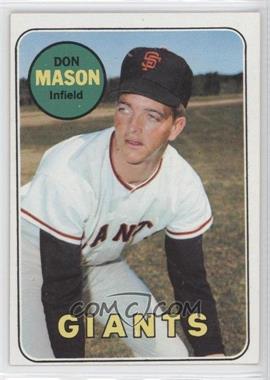 1969 Topps - [Base] #584 - High # - Don Mason