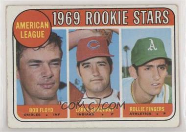 1969 Topps - [Base] #597 - High # - Bobby Floyd, Larry Burchart, Rollie Fingers [Good to VG‑EX]