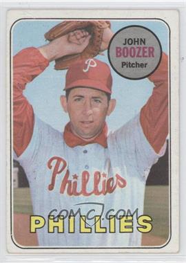 1969 Topps - [Base] #599 - High # - John Boozer