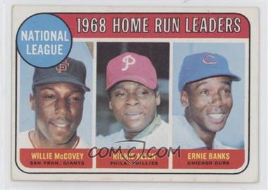 1969 Topps - [Base] #6 - League Leaders - Willie McCovey, Richie Allen, Ernie Banks