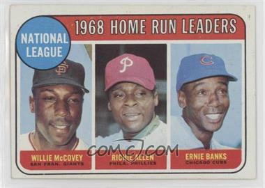 1969 Topps - [Base] #6 - League Leaders - Willie McCovey, Richie Allen, Ernie Banks