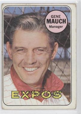 1969 Topps - [Base] #606 - High # - Gene Mauch [Good to VG‑EX]