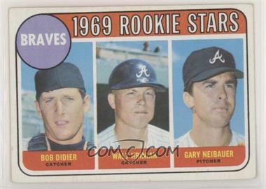 1969 Topps - [Base] #611 - High # - Bob Didier, Walt Hriniak, Gary Neibauer [Good to VG‑EX]