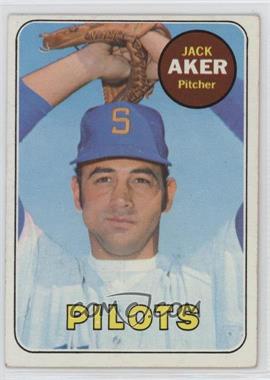 1969 Topps - [Base] #612 - High # - Jack Aker