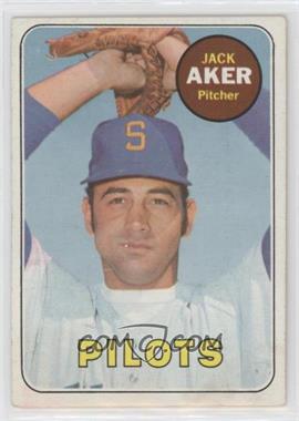 1969 Topps - [Base] #612 - High # - Jack Aker [Poor to Fair]