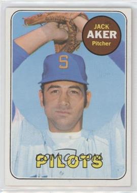 1969 Topps - [Base] #612 - High # - Jack Aker