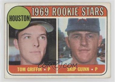 1969 Topps - [Base] #614 - High # - Tom Griffin, Skip Guinn [Good to VG‑EX]